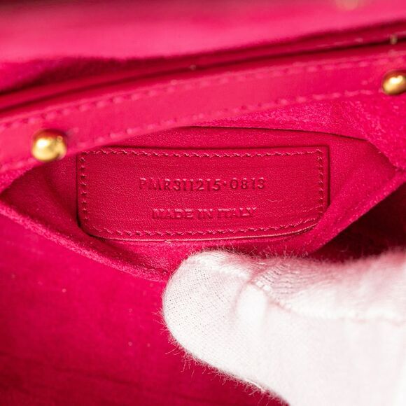 Pre Loved saint laurent Mini Smooth Calfskin Chyc Crossbody Women Pink Crossbody - Picture 6 of 8